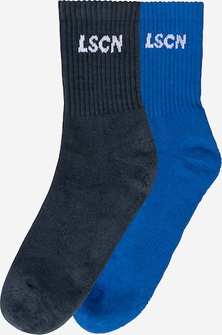 Chaussettes LSCN by LASCANA en bleu : devant