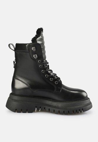 Bottines à lacets BUFFALO en noir