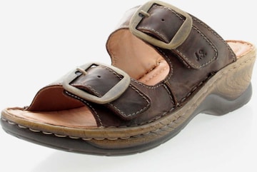 JOSEF SEIBEL Clogs 'Catalonia' in Brown