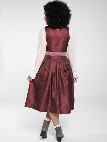 SPIETH & WENSKY Dirndl 'Flamingo' in Rot