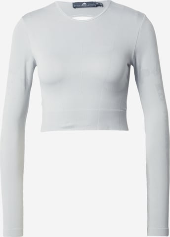 ADIDAS BY STELLA MCCARTNEY Спортивный топ 'TrueStrength' в Серый: спереди