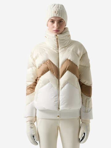 BOGNER Athletic Jacket 'Vanja' in White: front