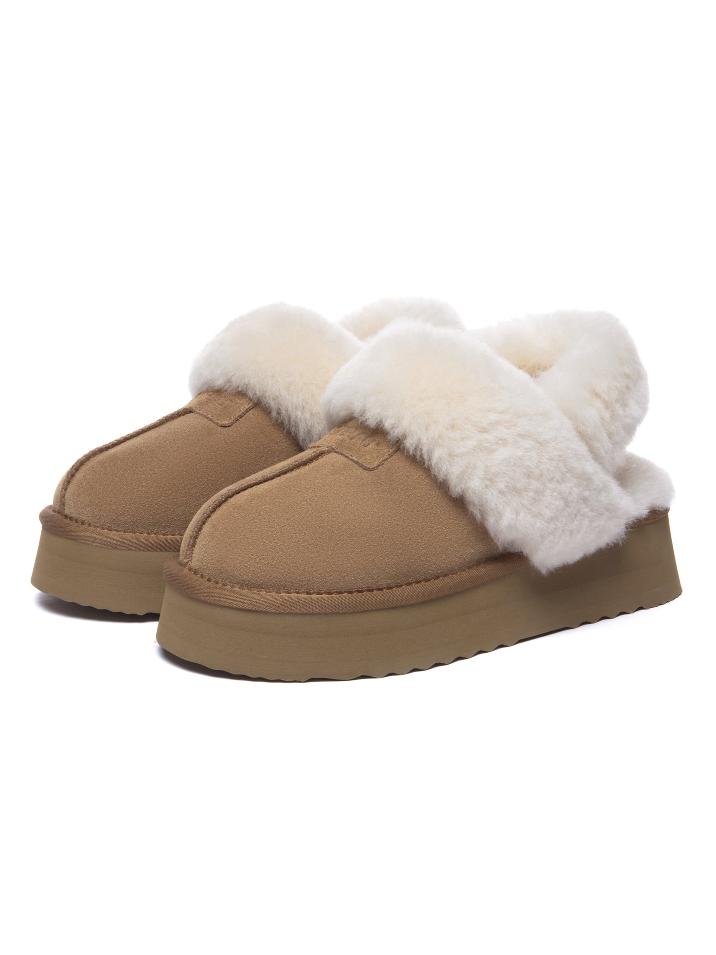 Everau Sisäkengät 'Fantail' värissä ruskea