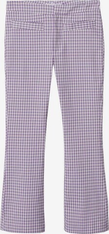 Pantalon 'Trompy' MANGO en violet : devant