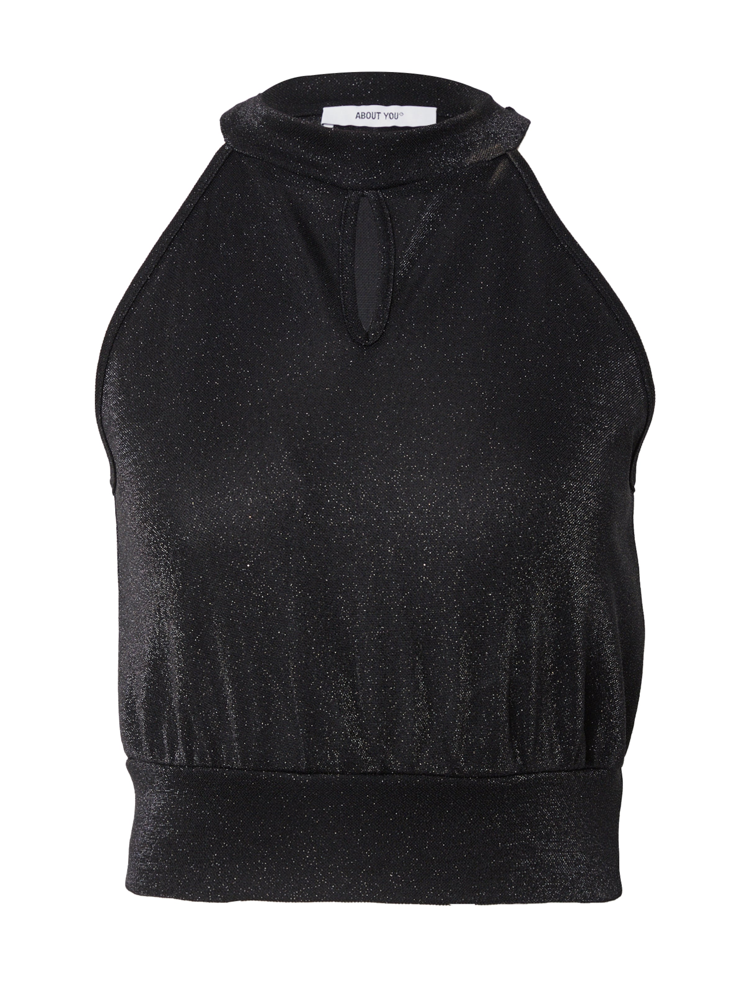 Top 'Vicky' de la ABOUT YOU pe negru: față