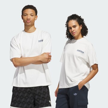 T-Shirt 'Sport Design Studio Players' ADIDAS ORIGINALS en blanc
