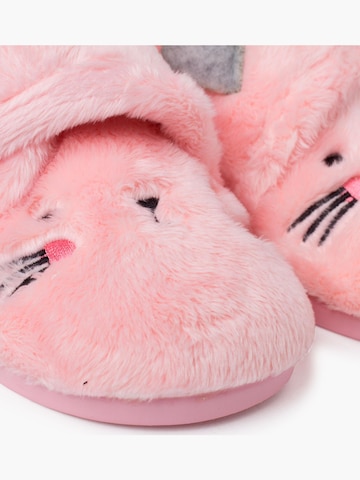 Pantoufle Pisamonas en rose