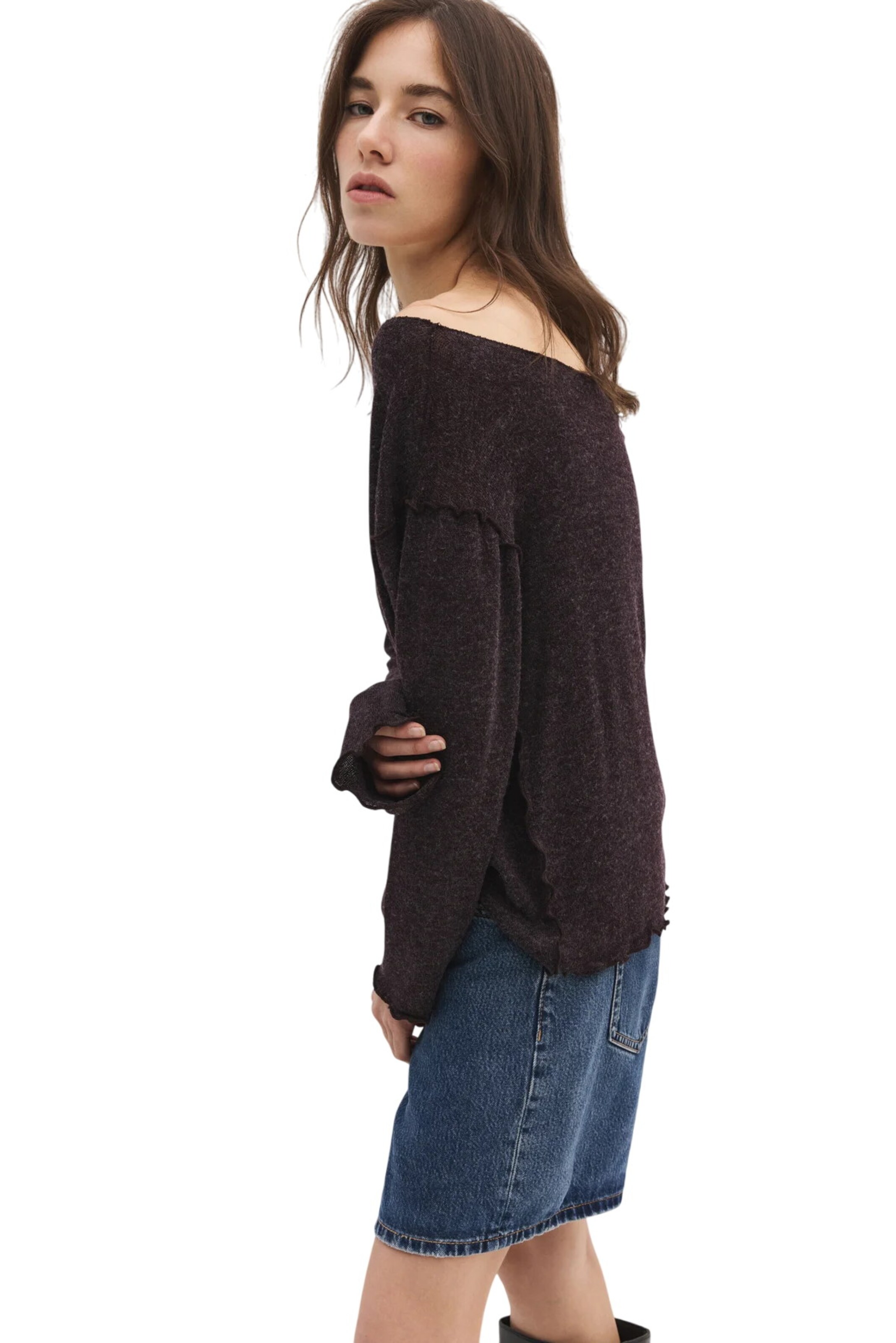 No Matter What Sweatshirt in Schwarz