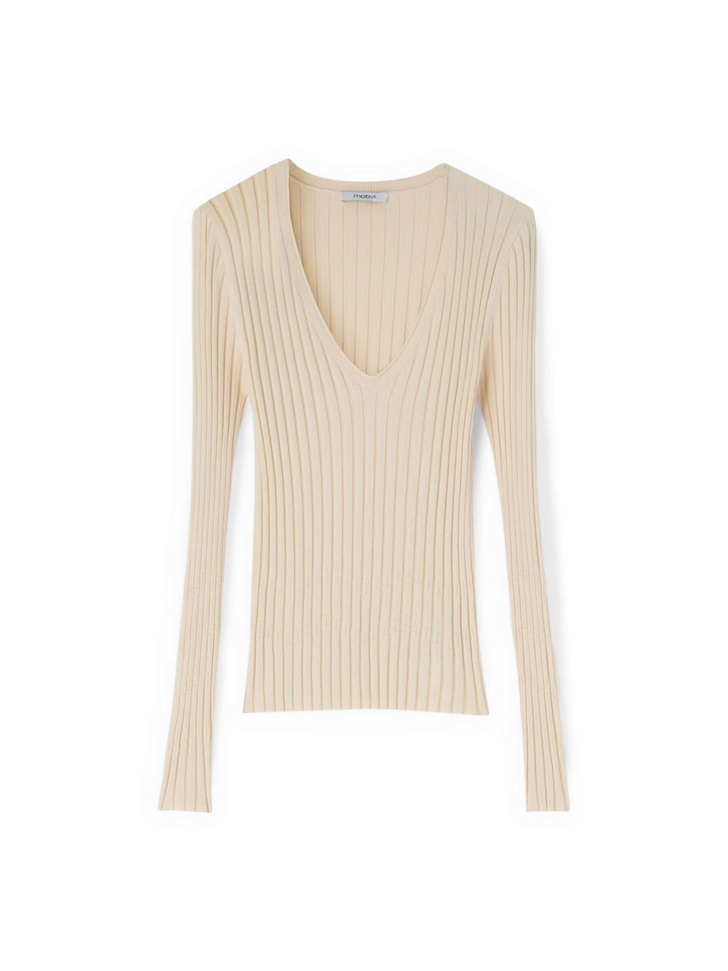 MOTIVI - Jersey en blanco: frente