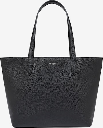 Cabas 'CARLA SHOPPER LARGE' Roeckl en noir : devant