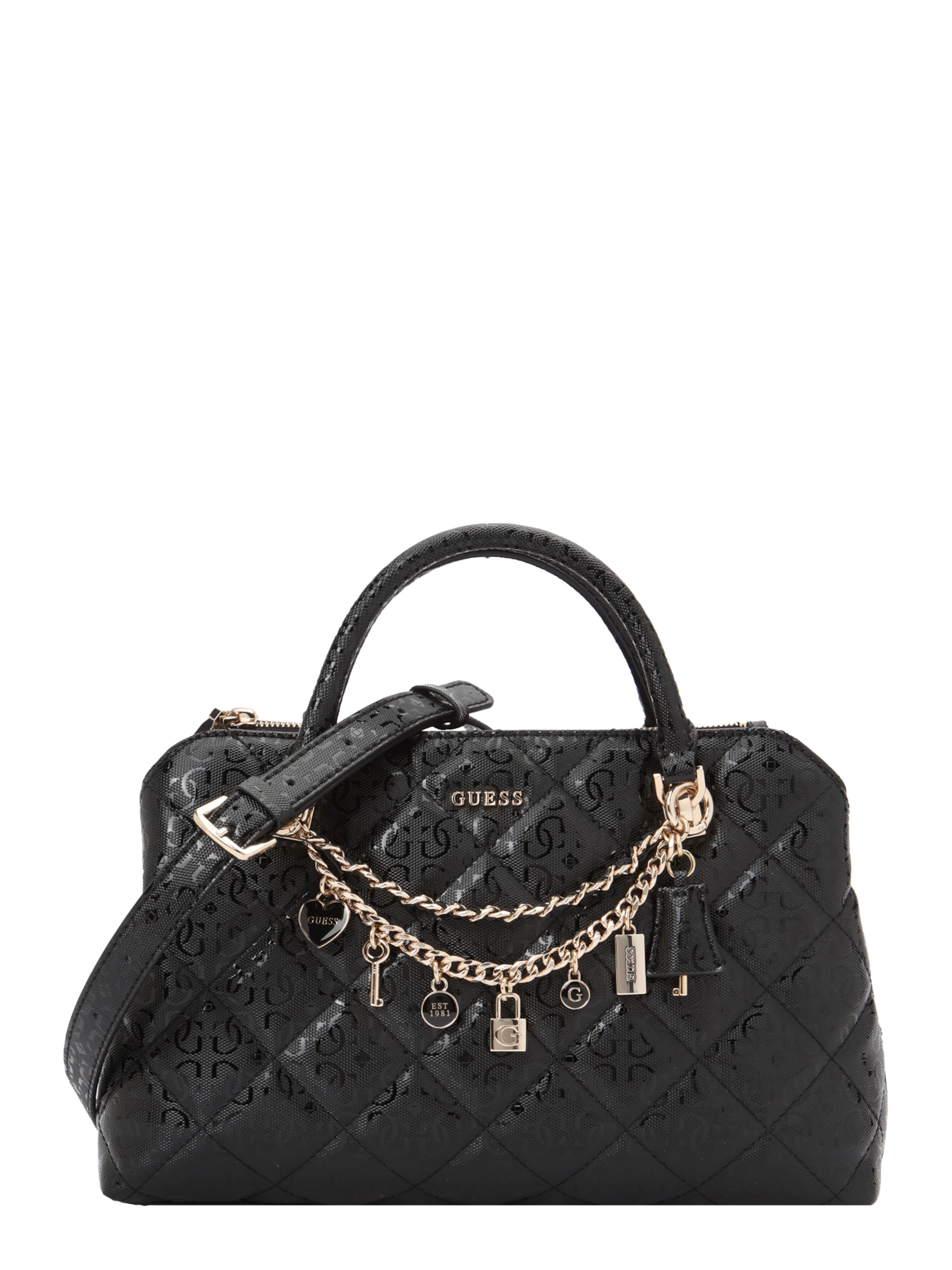 GUESS Handtas 'Libby' in Zwart: voorkant