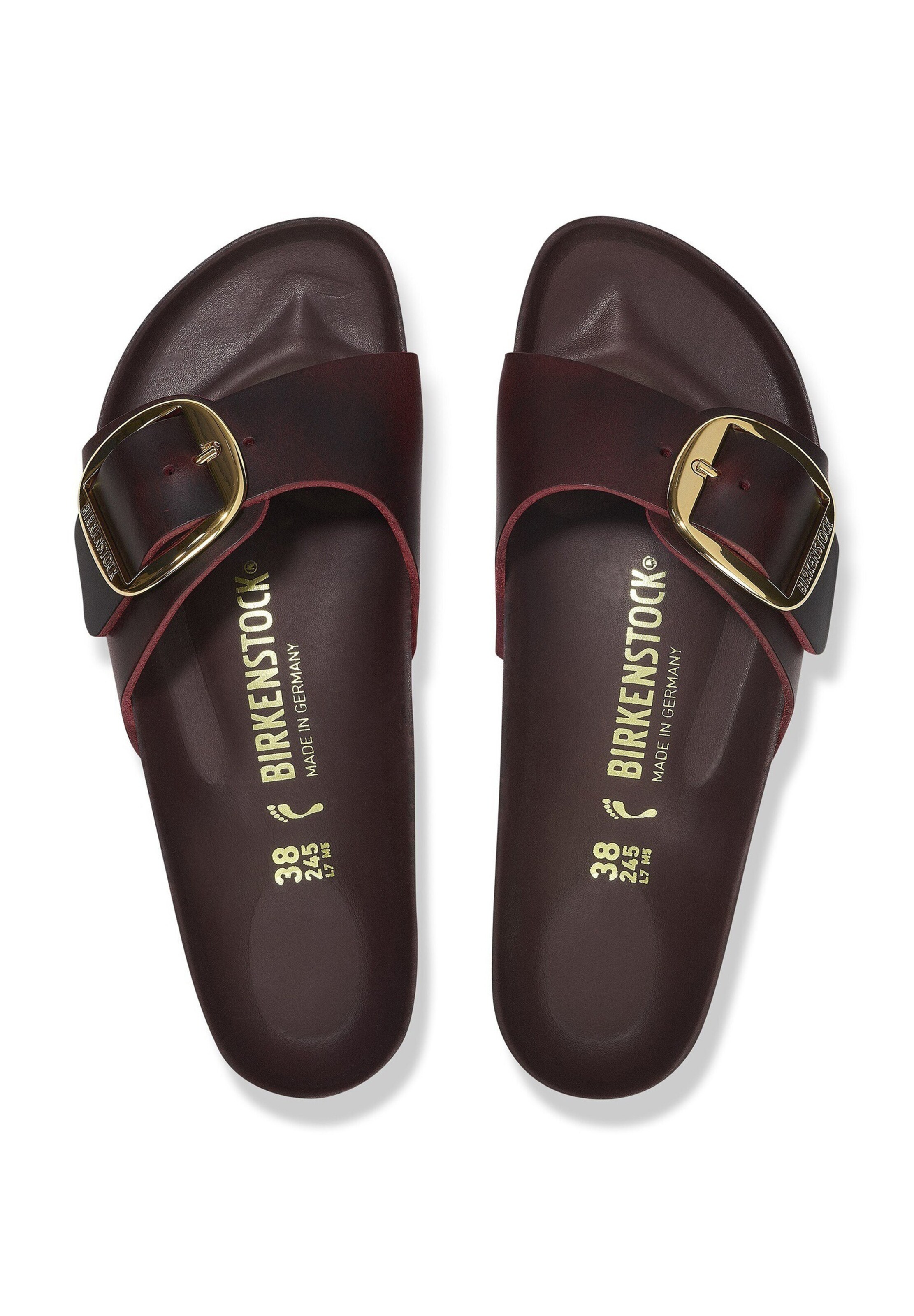Saboți 'Madrid' de la BIRKENSTOCK pe roșu