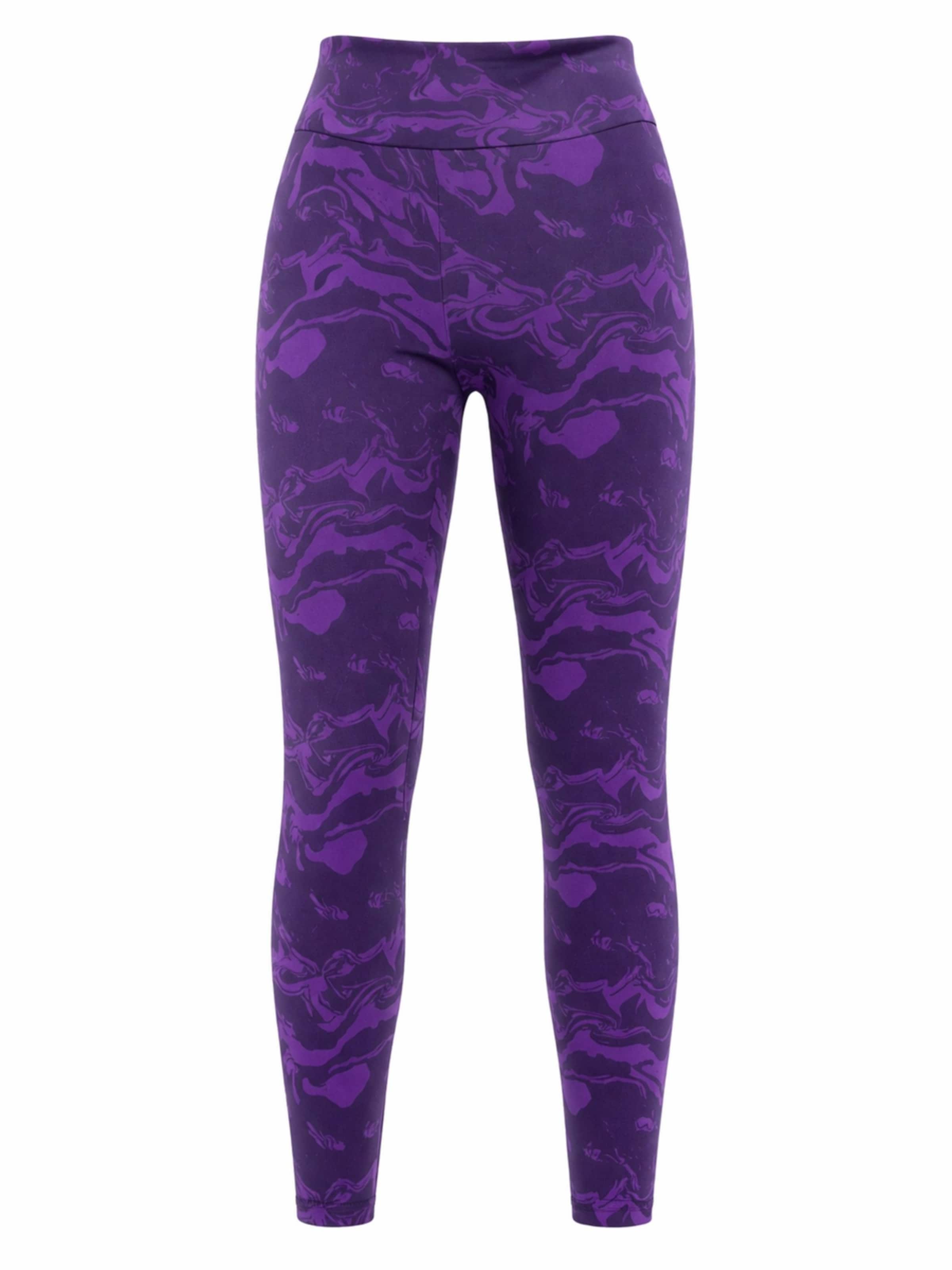LEAFLETIC Skinny Leggings 'Leafletic Women’s Long Length Legging' in Purple: front