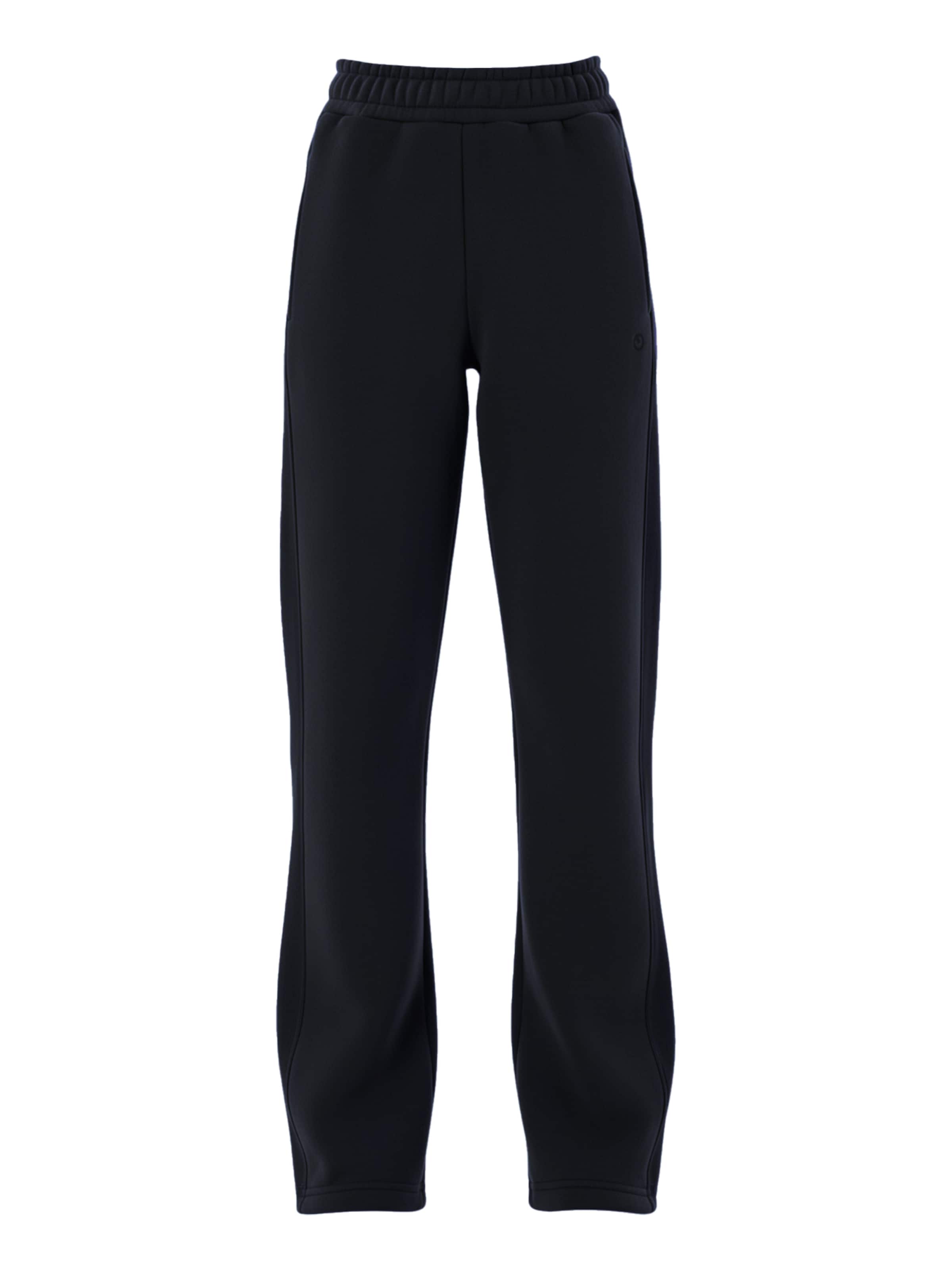 Organication Pants in Black: front