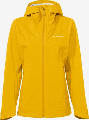 VAUDE Athletic Jacket 'Simony 2,5L J IV' in Yellow: front