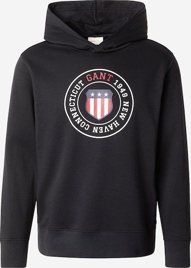 Megztinis be užsegimo iš GANT, spalva – tamsiai mėlyna / raudona / juoda / balta, Prekių apžvalga