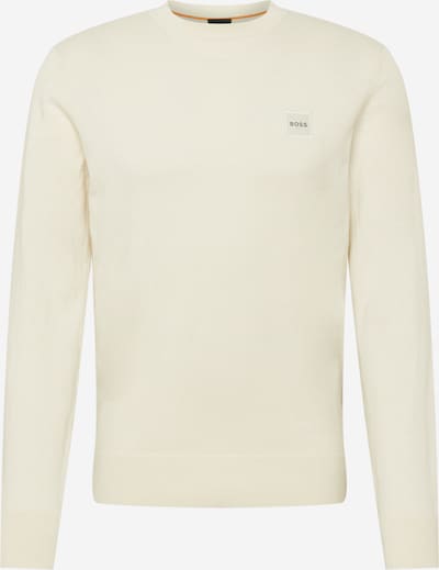 BOSS Casual Pullover 'Kanovant' in creme, Produktansicht