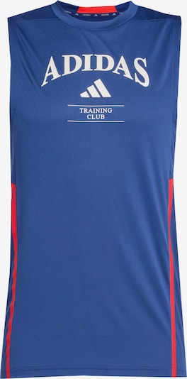 ADIDAS PERFORMANCE Tehnička sportska majica 'D4T Heritage' u tamno plava / tamno crvena / bijela, Pregled proizvoda