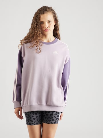 ADIDAS SPORTSWEAR Sportief sweatshirt 'Essentials' in Lila: voorkant