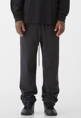 Loosefit Pantalon 'Essential' 9N1M SENSE en noir : devant