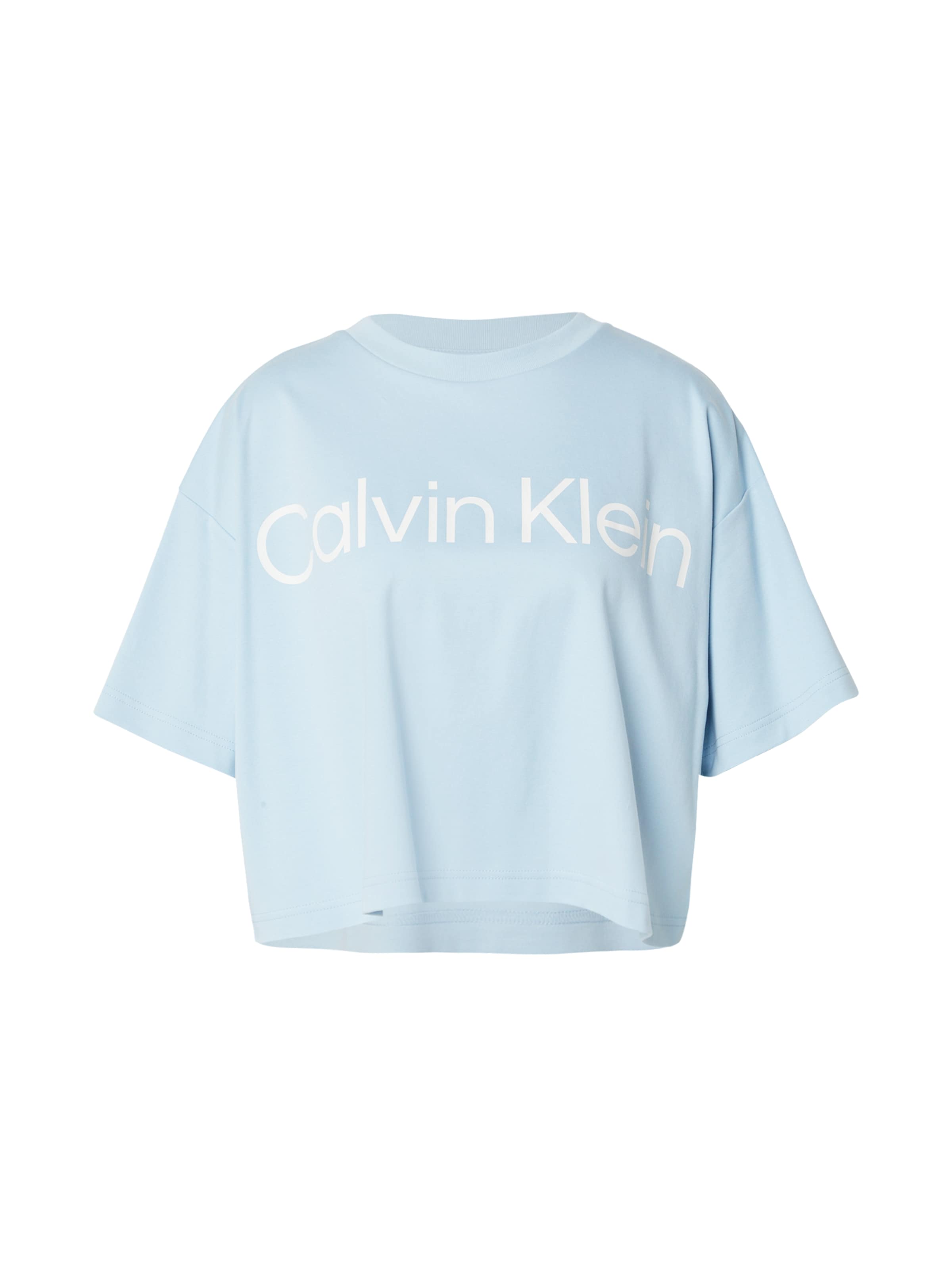 Calvin Klein Oversized bluse i blå: forside