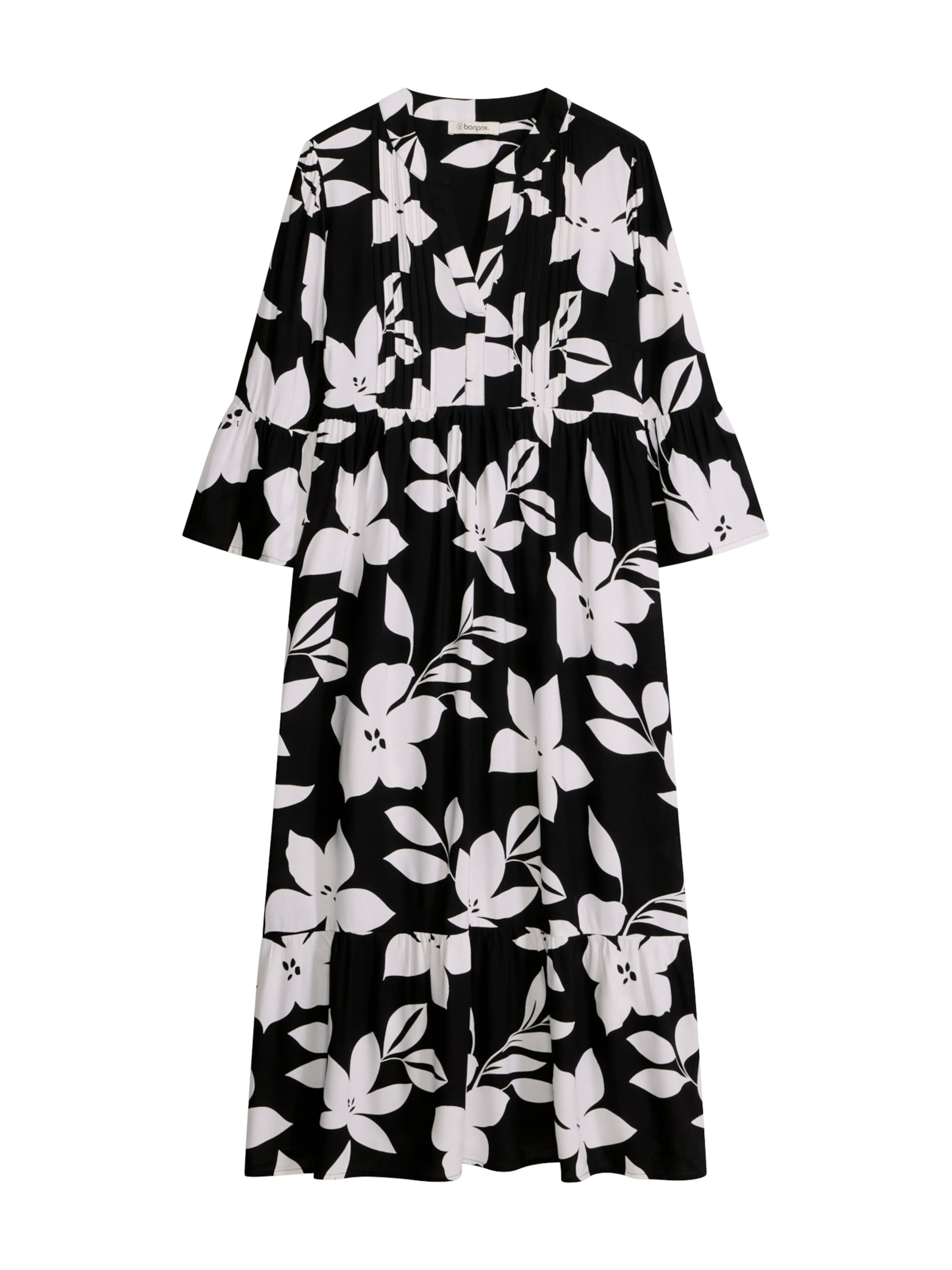 bonprix Kleid in Schwarz: Vorderseite