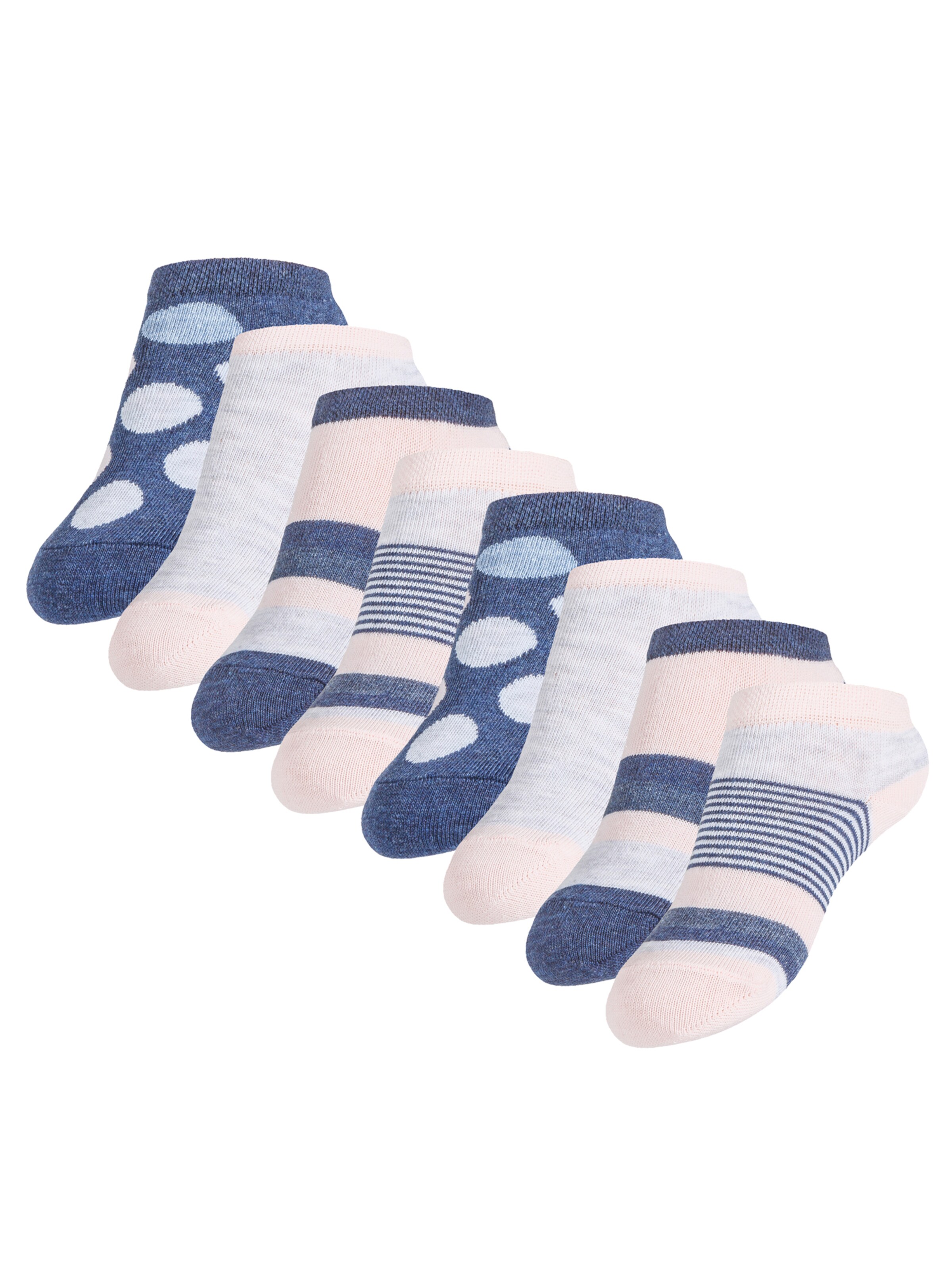 Calzino di Cotton Prime in blu: frontale