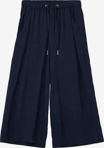 Wide leg Pantaloni di s.Oliver in blu: frontale