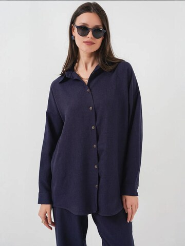 Bigdart - Calças de fato em azul