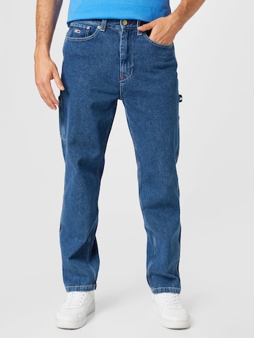 Tommy Jeans جينز واسع جينز بلون أزرق: الأمام