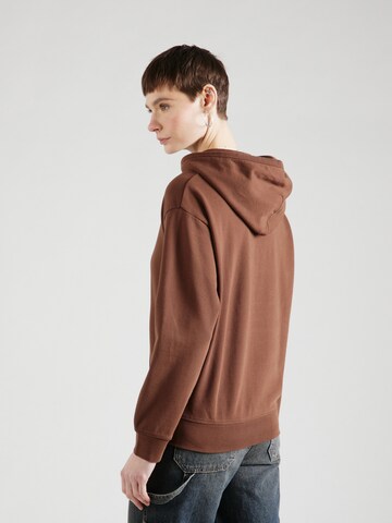 LEVI'S ® Sweatshirt 'Standard Hoodie' in Brown