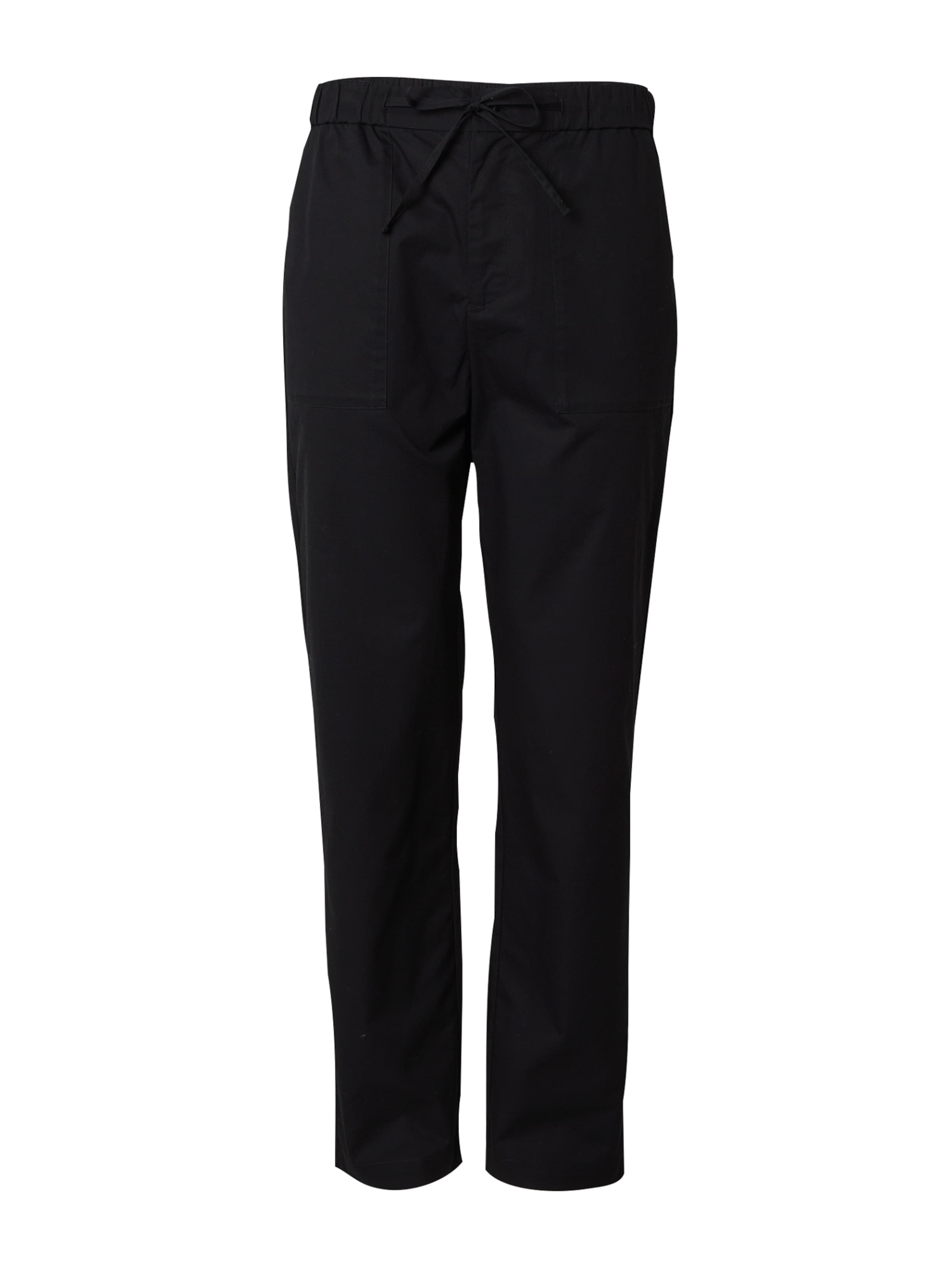 TRAPP Обычный Штаны 'Lio' в Черный: спереди