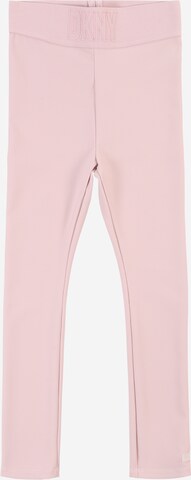 Regular Leggings DKNY en rose : devant