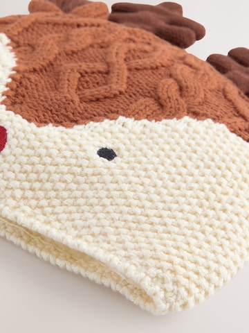 Next Beanie 'Christmas' in Brown