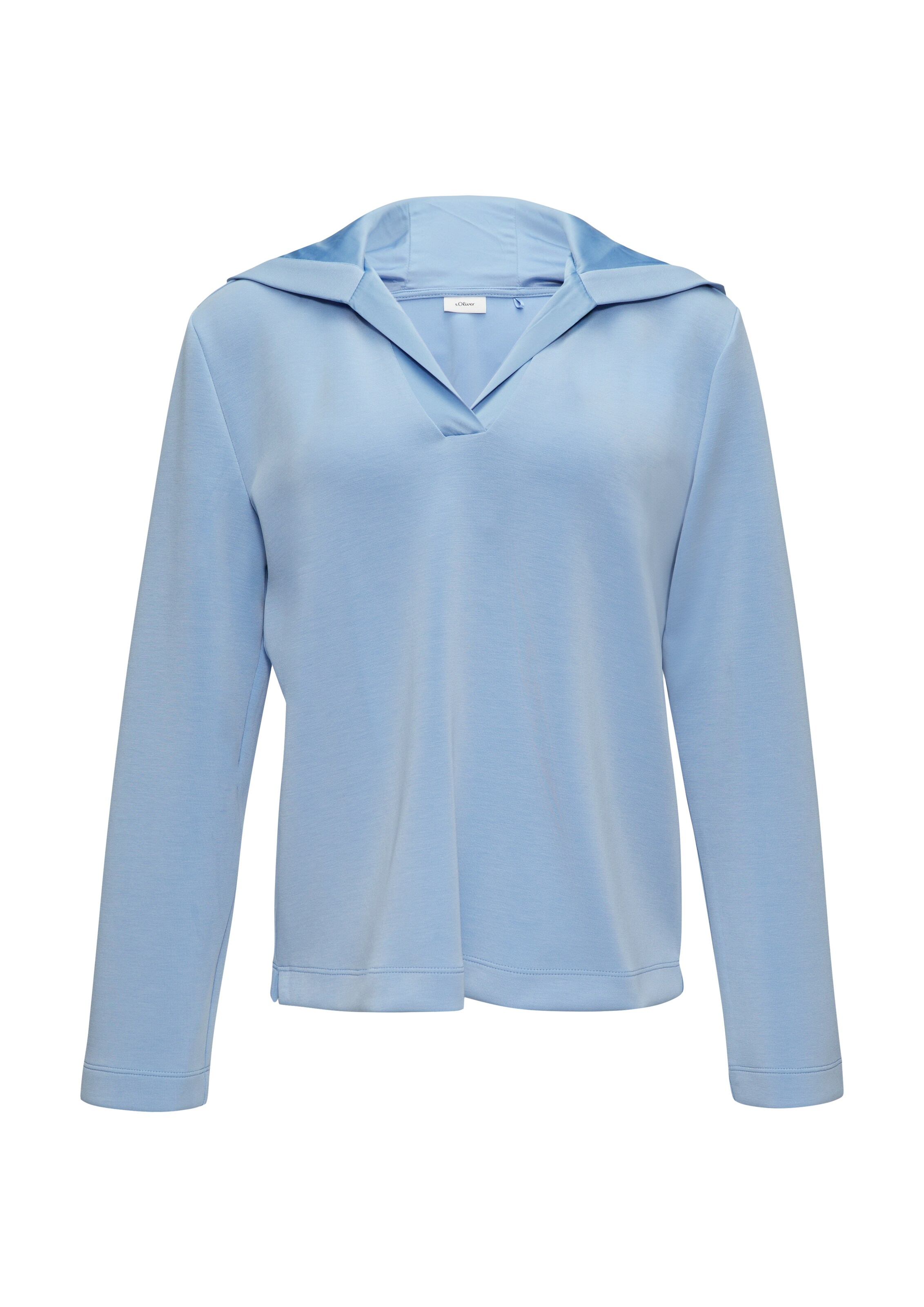 s.Oliver BLACK LABEL Shirt in Blau: Vorderseite