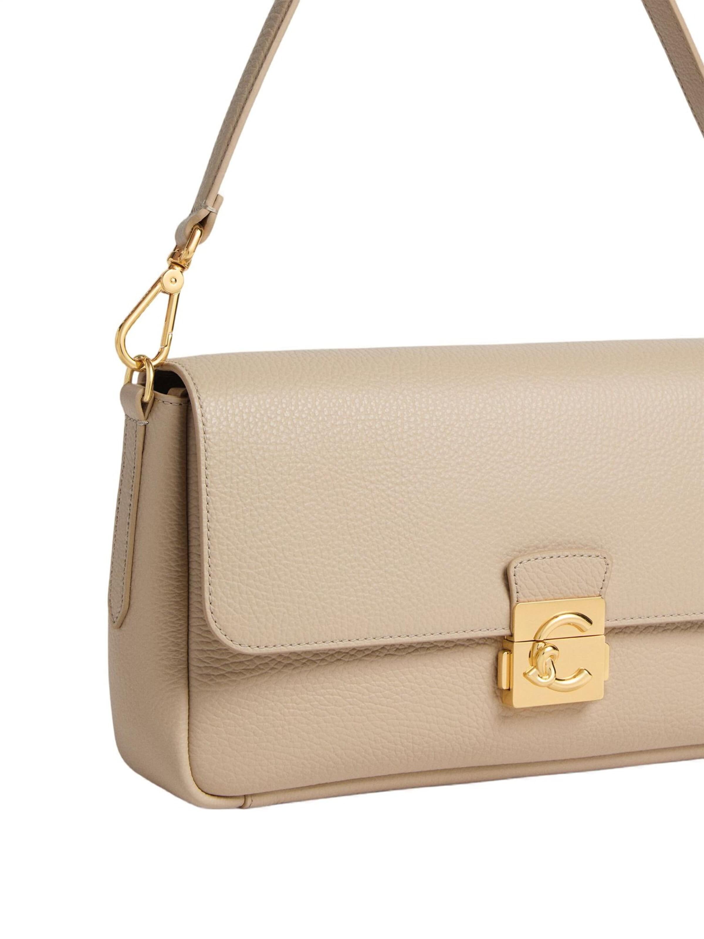 Coccinelle Handbag 'Me Lock S26 2' in Beige