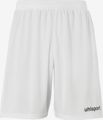 UHLSPORT Sportshorts in Weiß: Vorderseite