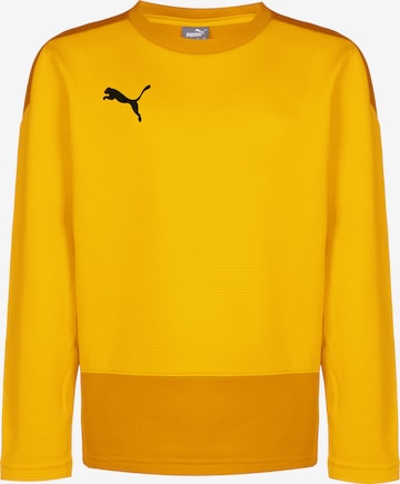 PUMA Sportief sweatshirt 'Team Goal 23' in Geel