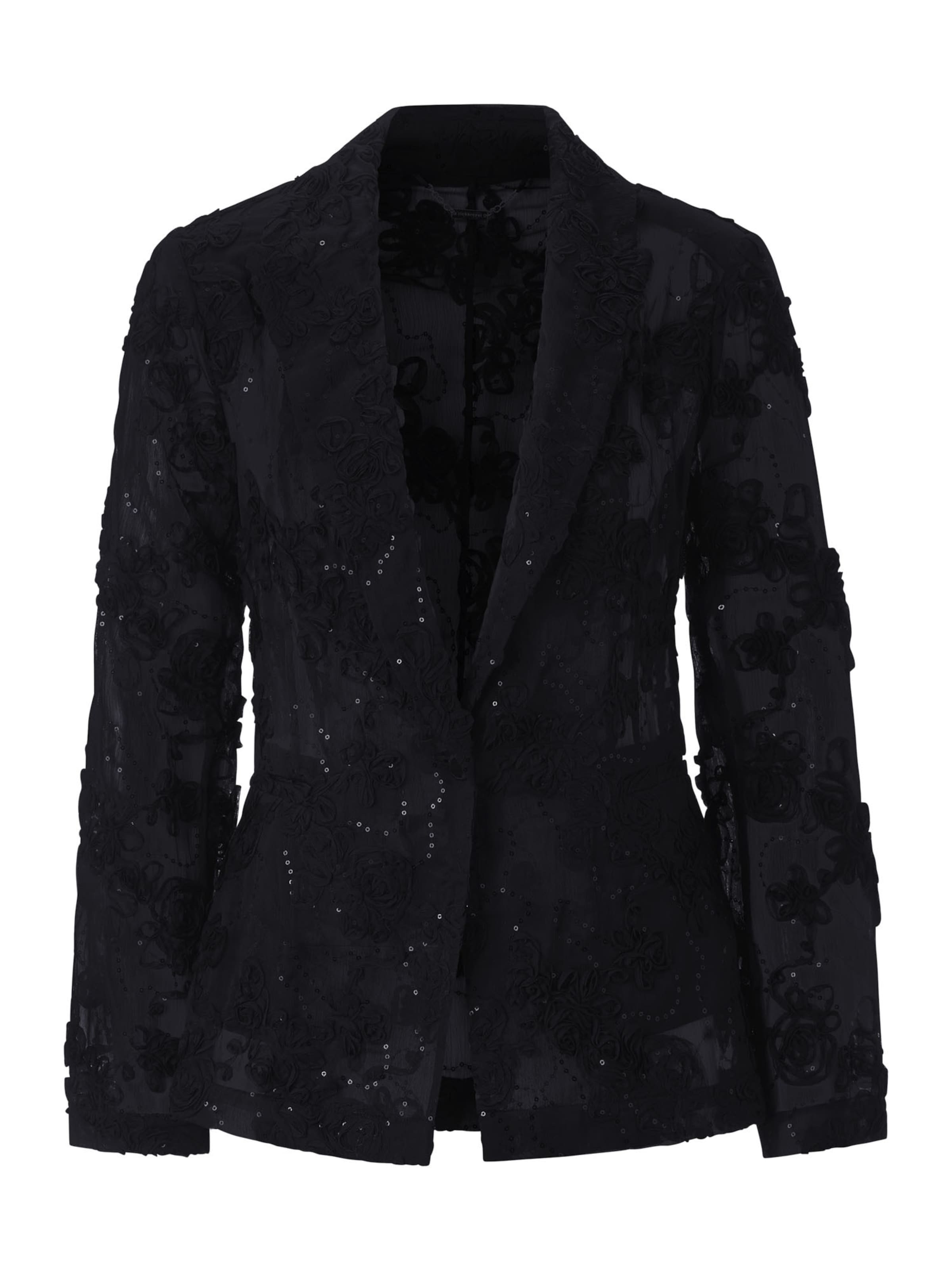 Rich & Royal Blazer in Schwarz: Vorderseite
