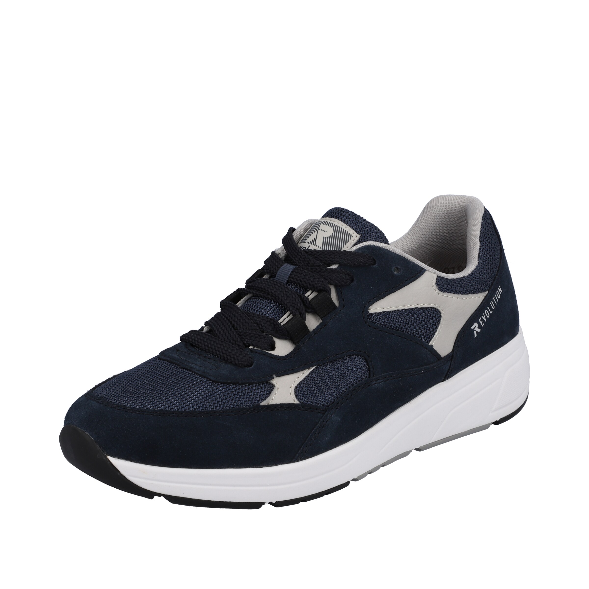 Baskets basses Rieker Sport en bleu : devant