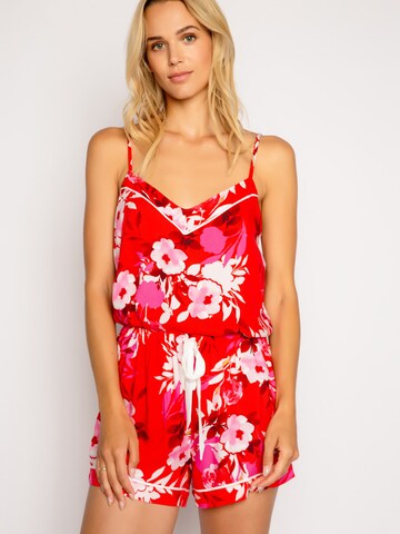 PJ Salvage Pyjamabroek in Rood: voorkant