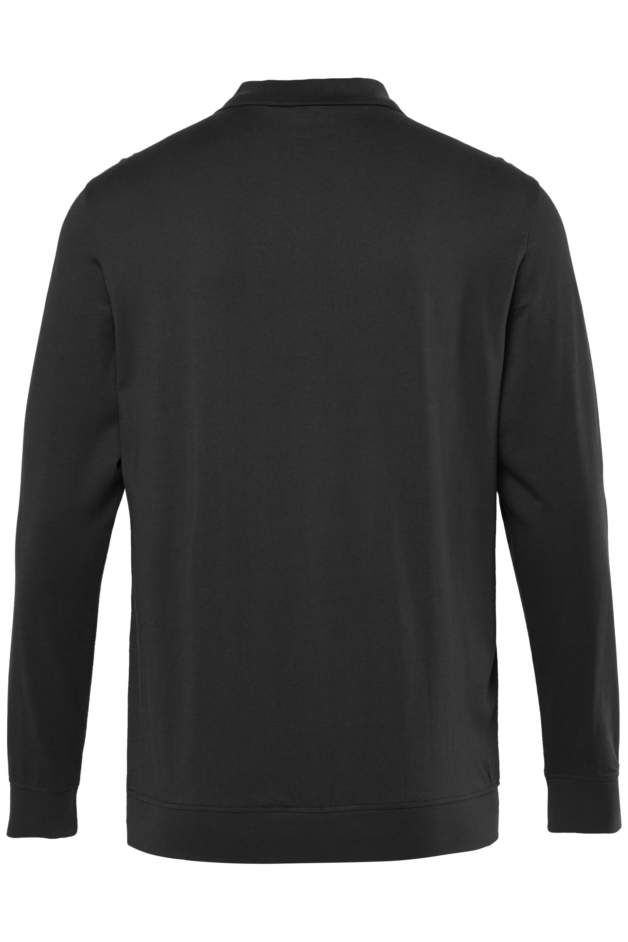 Men Plus Shirt in Zwart
