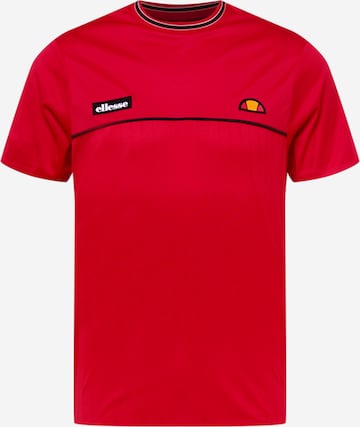 ELLESSE Funksjonsskjorte 'Aaron' i rød: forside