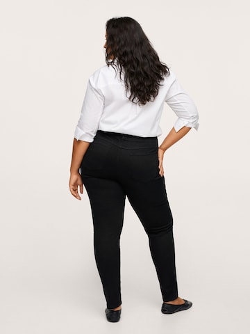 MANGO Skinny Jeggíny 'MASSHA' – černá