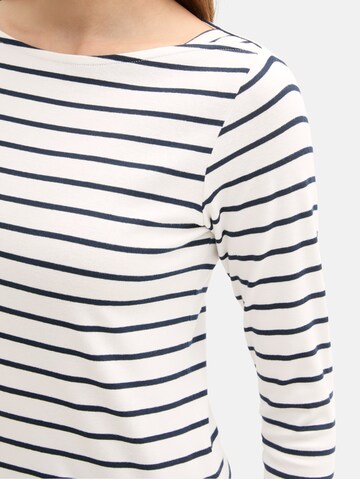 balts TOM TAILOR T-Krekls