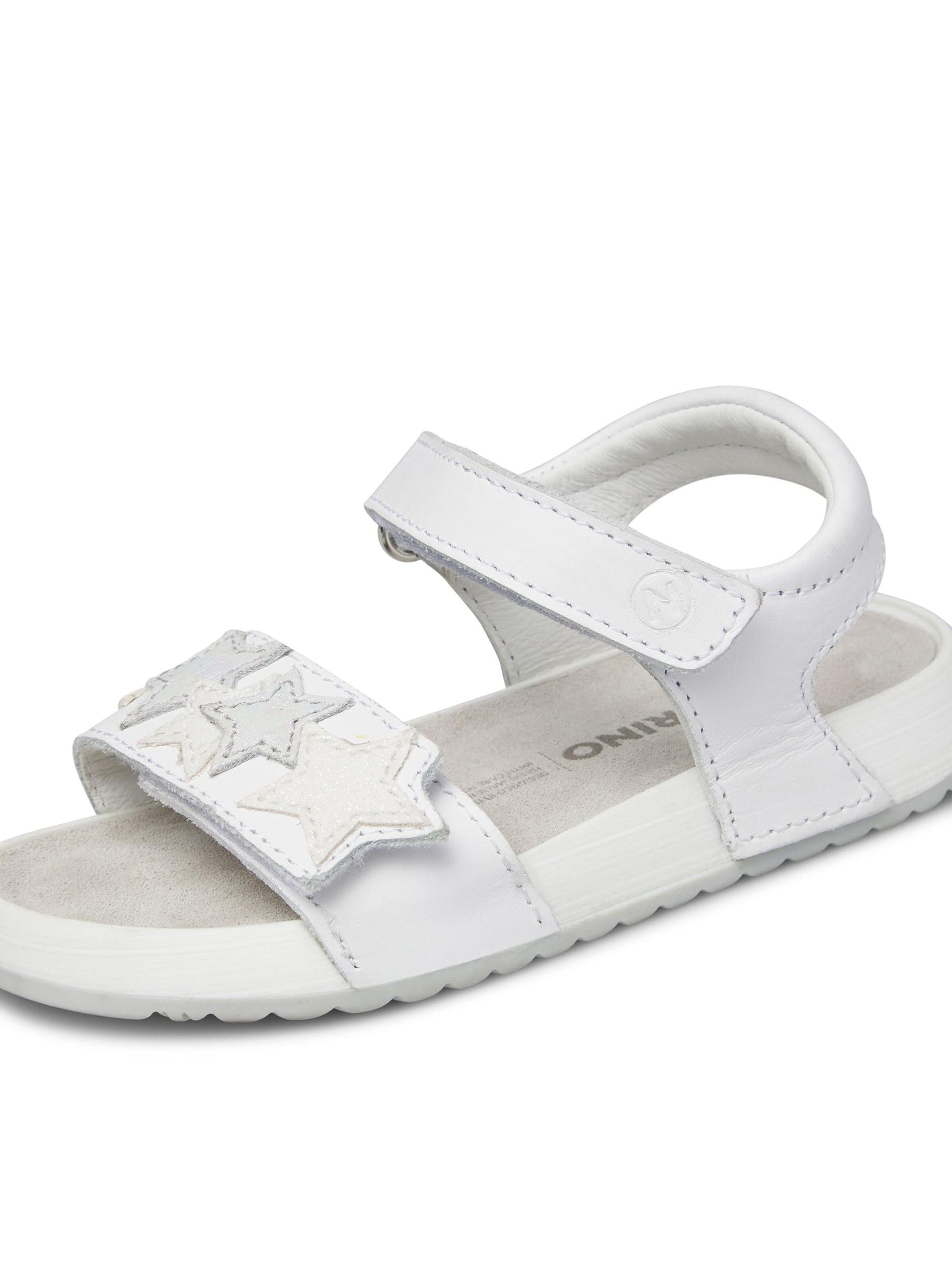 NATURINO Sandalen 'DENDIX.' in Wit: voorkant