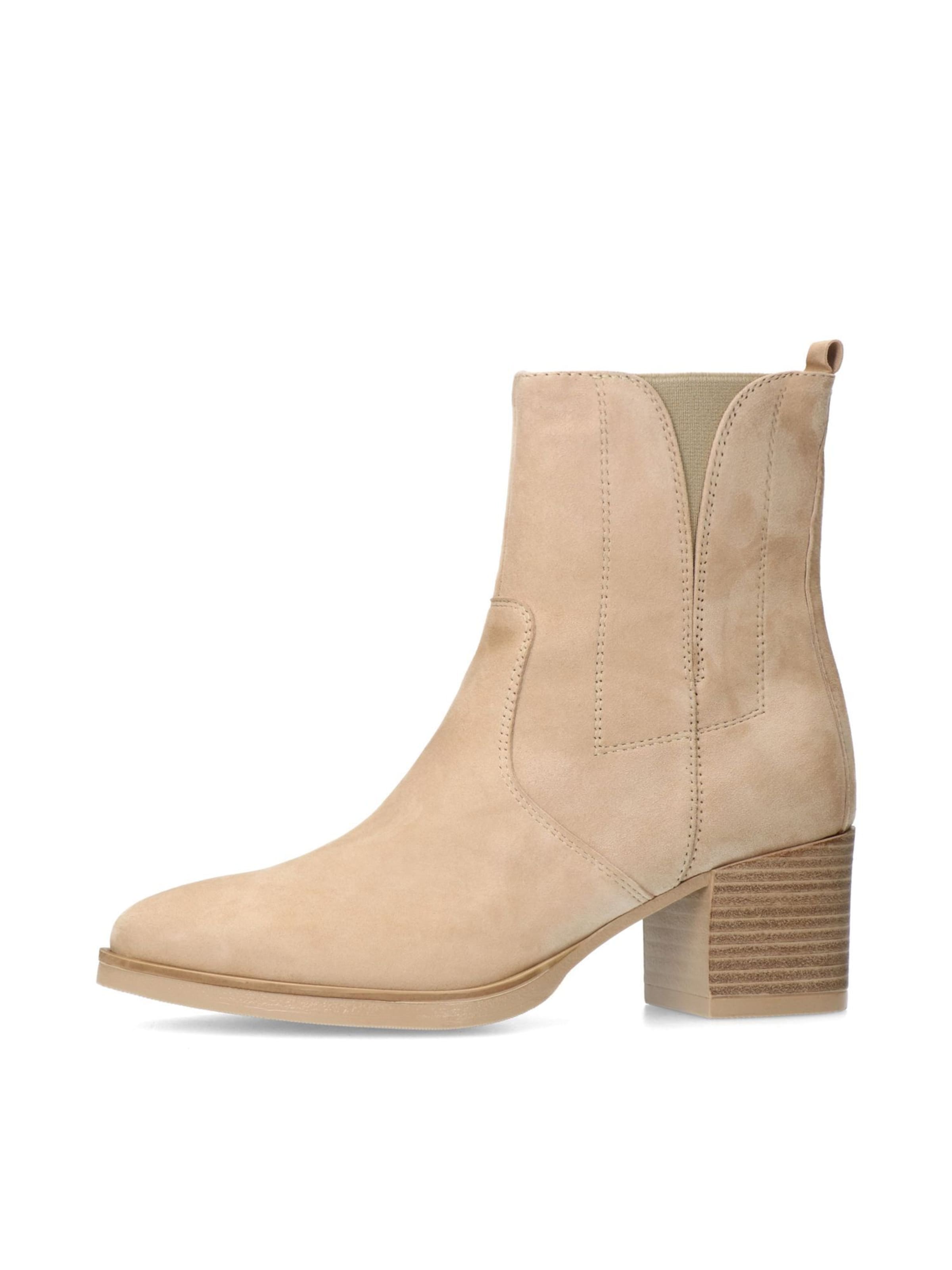 MANFIELD Stiefelette in beige, Produktansicht