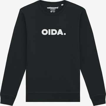 Felpa ' Oida ' di Watapparel in nero: frontale