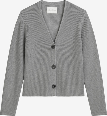 Marc O'Polo Strickjacke in Grau: Vorderseite