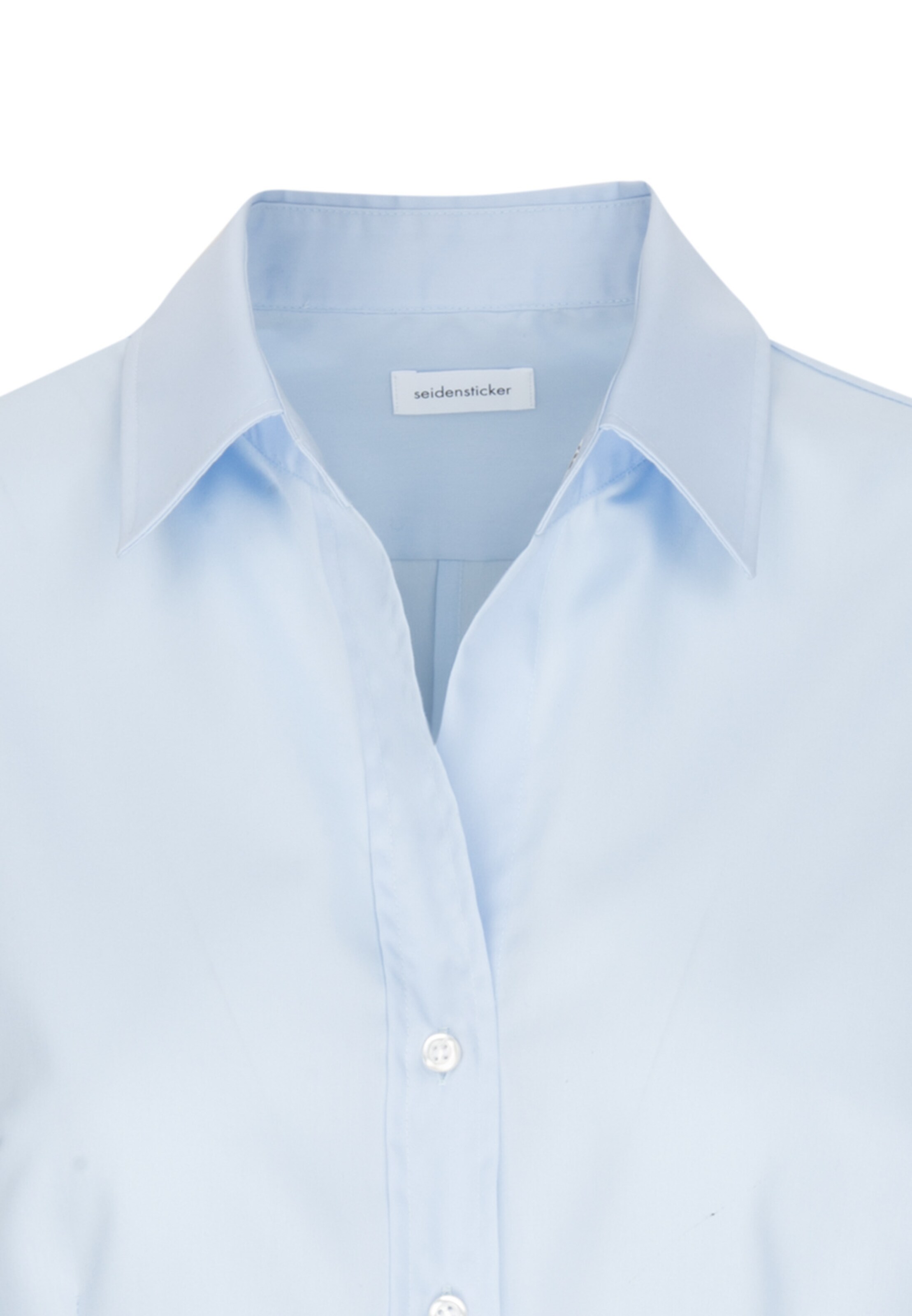 SEIDENSTICKER Blouse ' Schwarze Rose ' in Blue